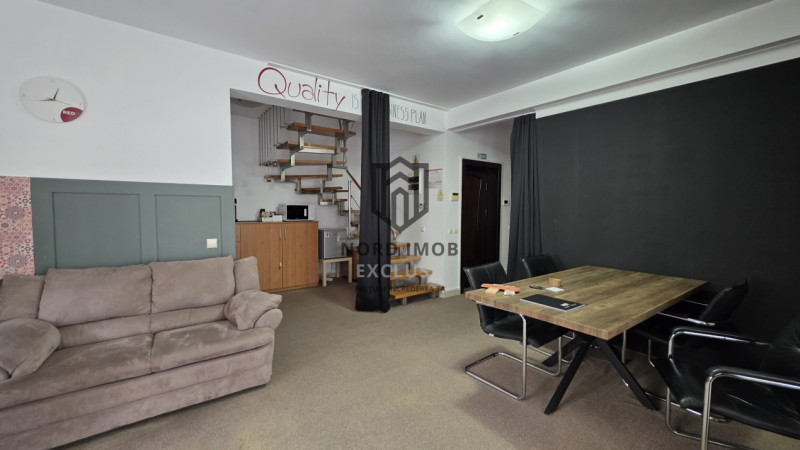 Duplex reprezentativ pentru birouri–4 camere | Recent renovat | 2 locuri parcare