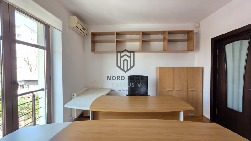 Duplex reprezentativ pentru birouri–4 camere | Recent renovat | 2 locuri parcare