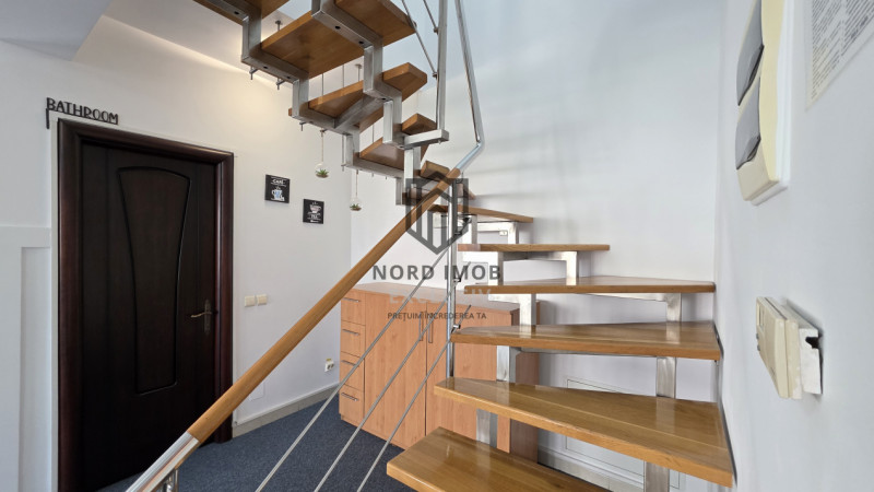Duplex reprezentativ pentru birouri–4 camere | Recent renovat | 2 locuri parcare