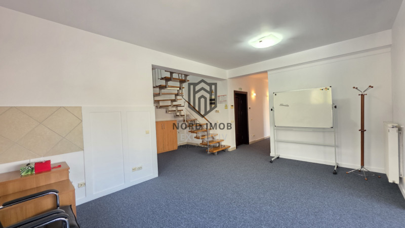 Duplex reprezentativ pentru birouri–4 camere | Recent renovat | 2 locuri parcare