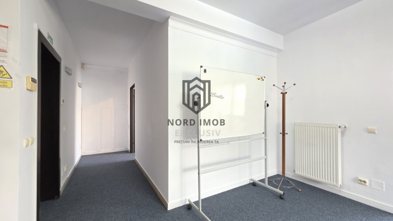 Duplex reprezentativ pentru birouri–4 camere | Recent renovat | 2 locuri parcare