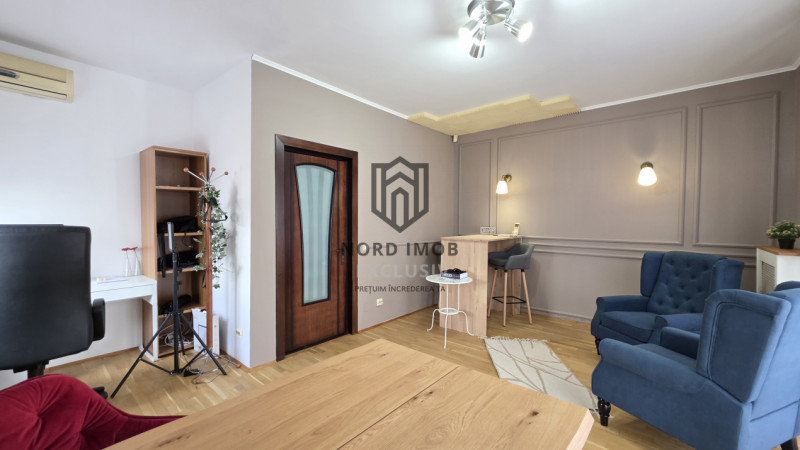 Duplex reprezentativ pentru birouri–4 camere | Recent renovat | 2 locuri parcare