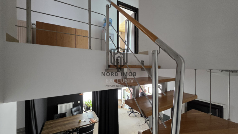Duplex reprezentativ pentru birouri–4 camere | Recent renovat | 2 locuri parcare