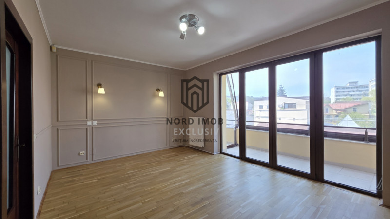 Duplex reprezentativ pentru birouri–4 camere | Recent renovat | 2 locuri parcare