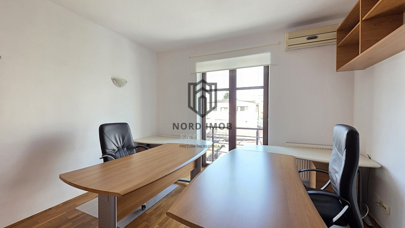 Duplex reprezentativ pentru birouri–4 camere | Recent renovat | 2 locuri parcare