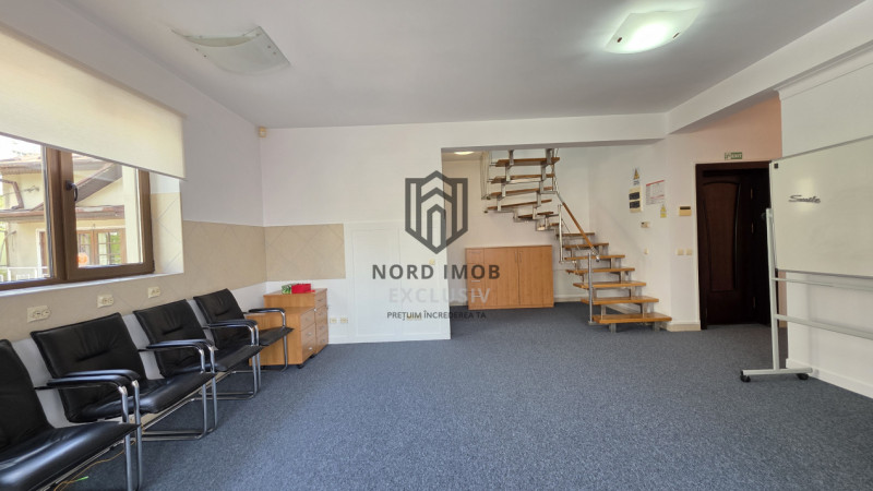 Duplex reprezentativ pentru birouri–4 camere | Recent renovat | 2 locuri parcare