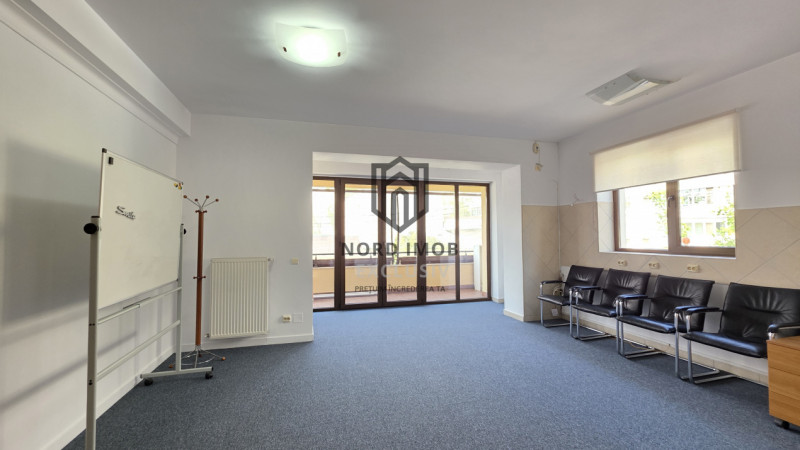 Duplex reprezentativ pentru birouri–4 camere | Recent renovat | 2 locuri parcare