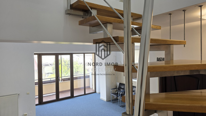 Duplex reprezentativ pentru birouri–4 camere | Recent renovat | 2 locuri parcare