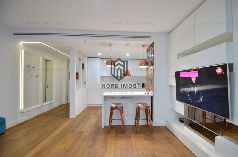 CORTINA RESIDENCE - HERASTRAU | APARTAMENT 2 CAMERE | MOBILAT-UTILAT | PARCARE
