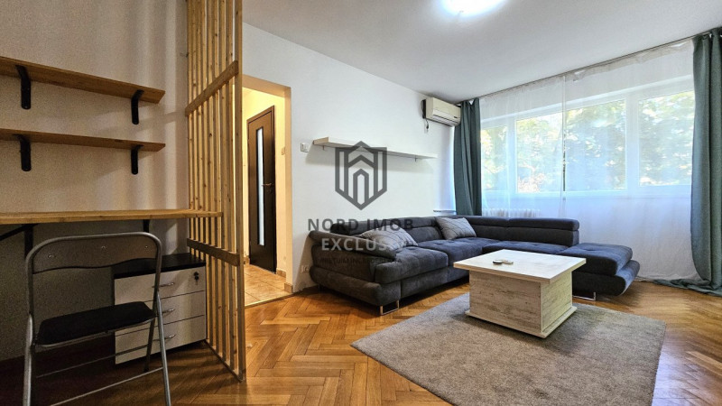 Apartament 2 camere | Mobilat - Utilat | La 2' de Metrou Romancierilor